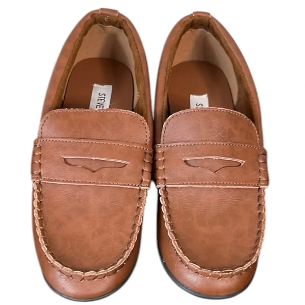 Steve Madden Brown Slip On Loafers Size 4